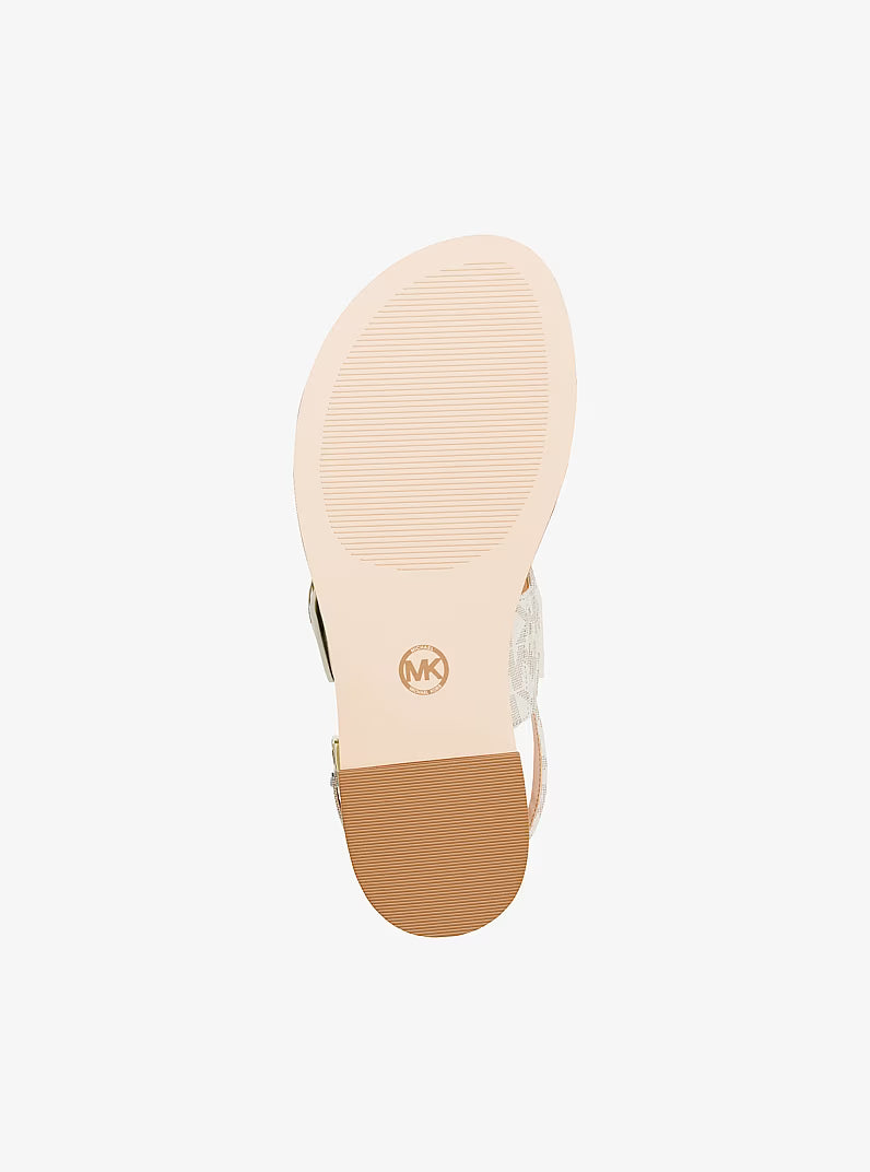 Michael Kors Carmen Signature Logo Thong Sandal