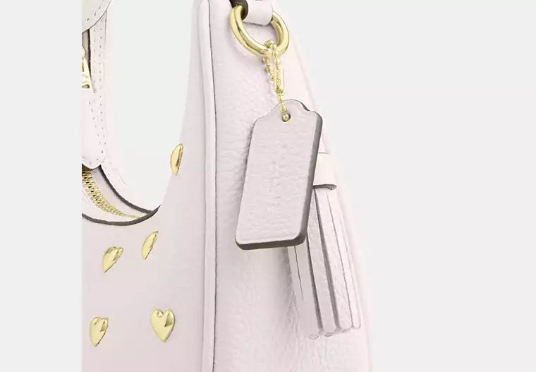 Coach Carmen Mini Crossbody Bag With Heart Rivets