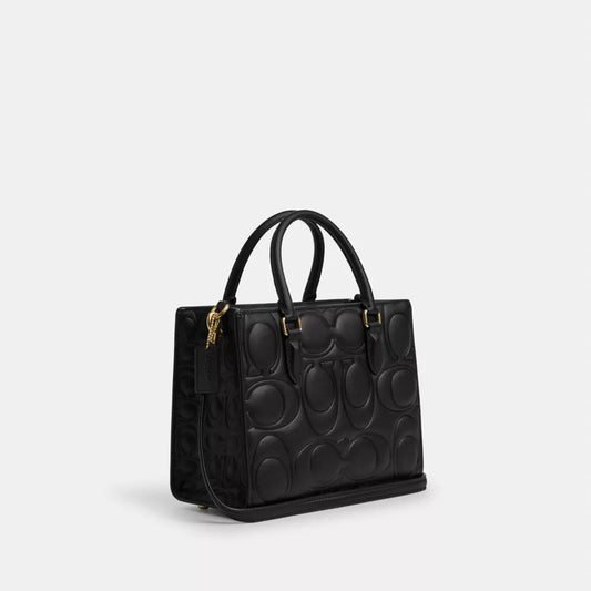 Coach Maggie Small Tote Bag In Signature Leather