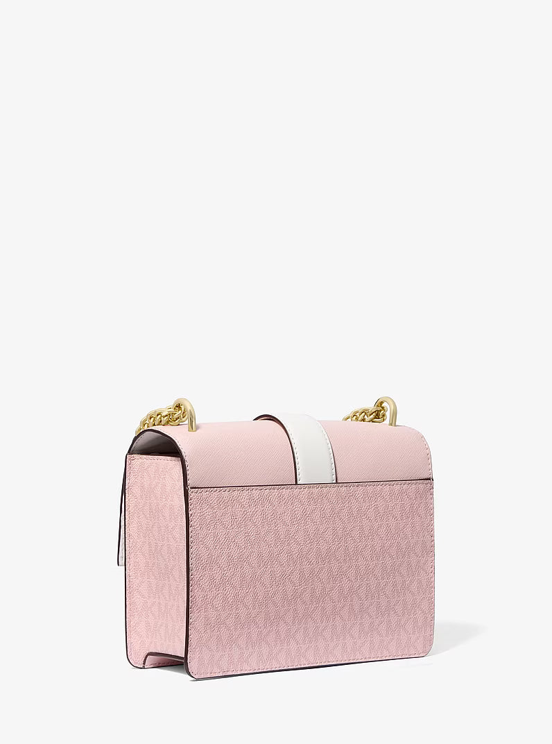 Michael Kors - Greenwich Small Color-Block Signature Logo Crossbody Bag