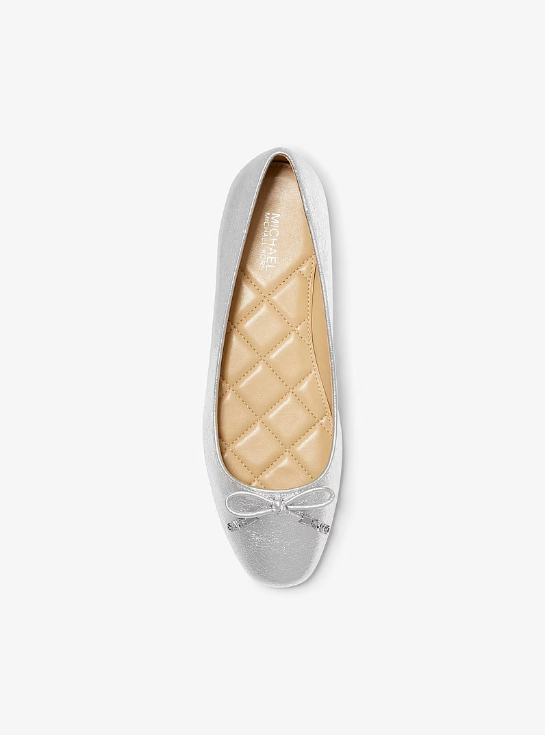 Nori Flex Metallic Leather Ballet Flat