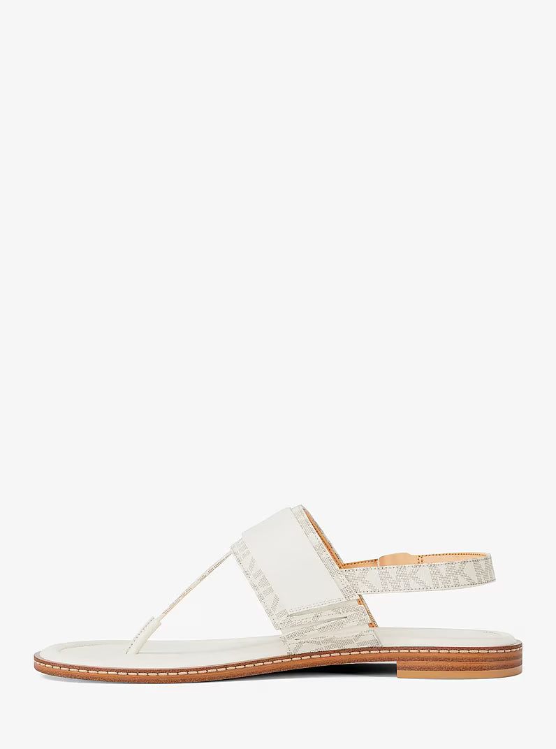 Michael Kors Carmen Signature Logo Thong Sandal