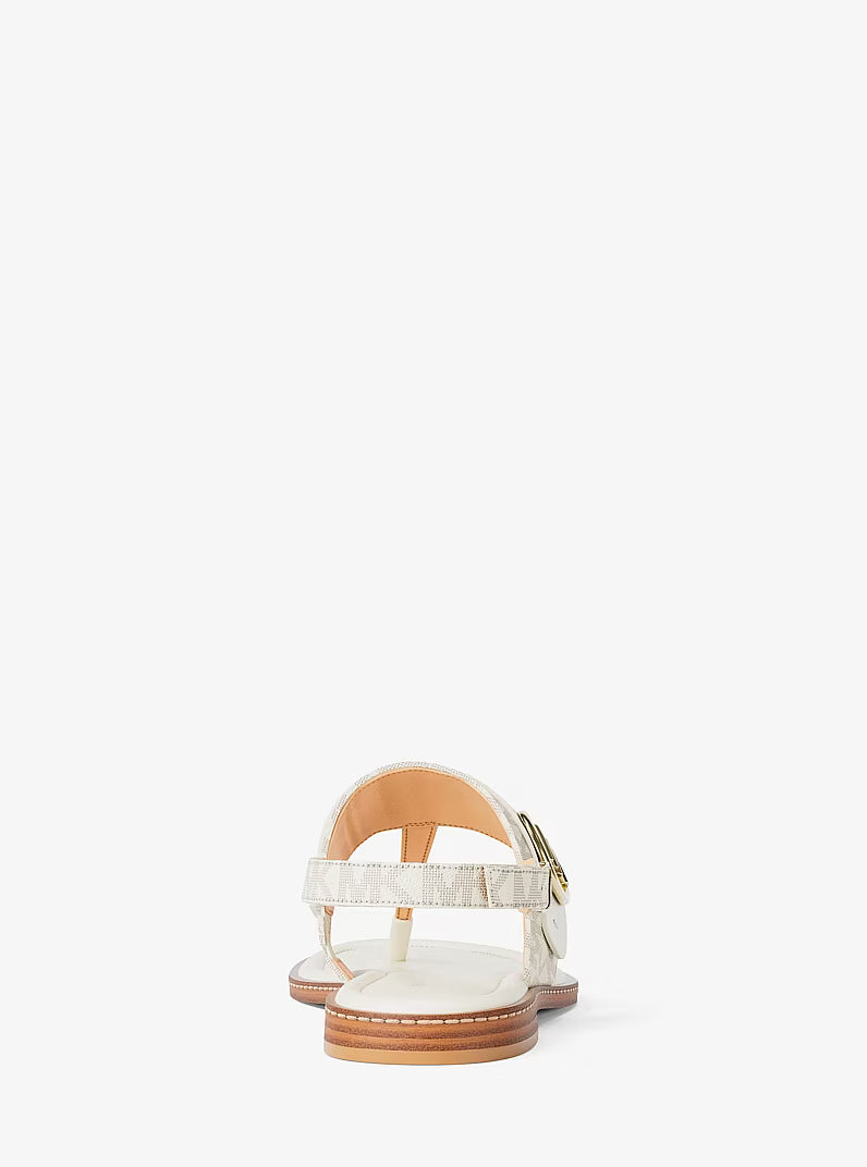 Michael Kors Carmen Signature Logo Thong Sandal
