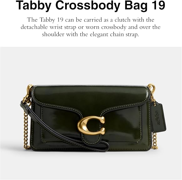 COACH Tabby Chain Crossbody Bag 19