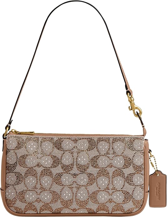 Coach Women's Natural Grain Leather Plaza Bag