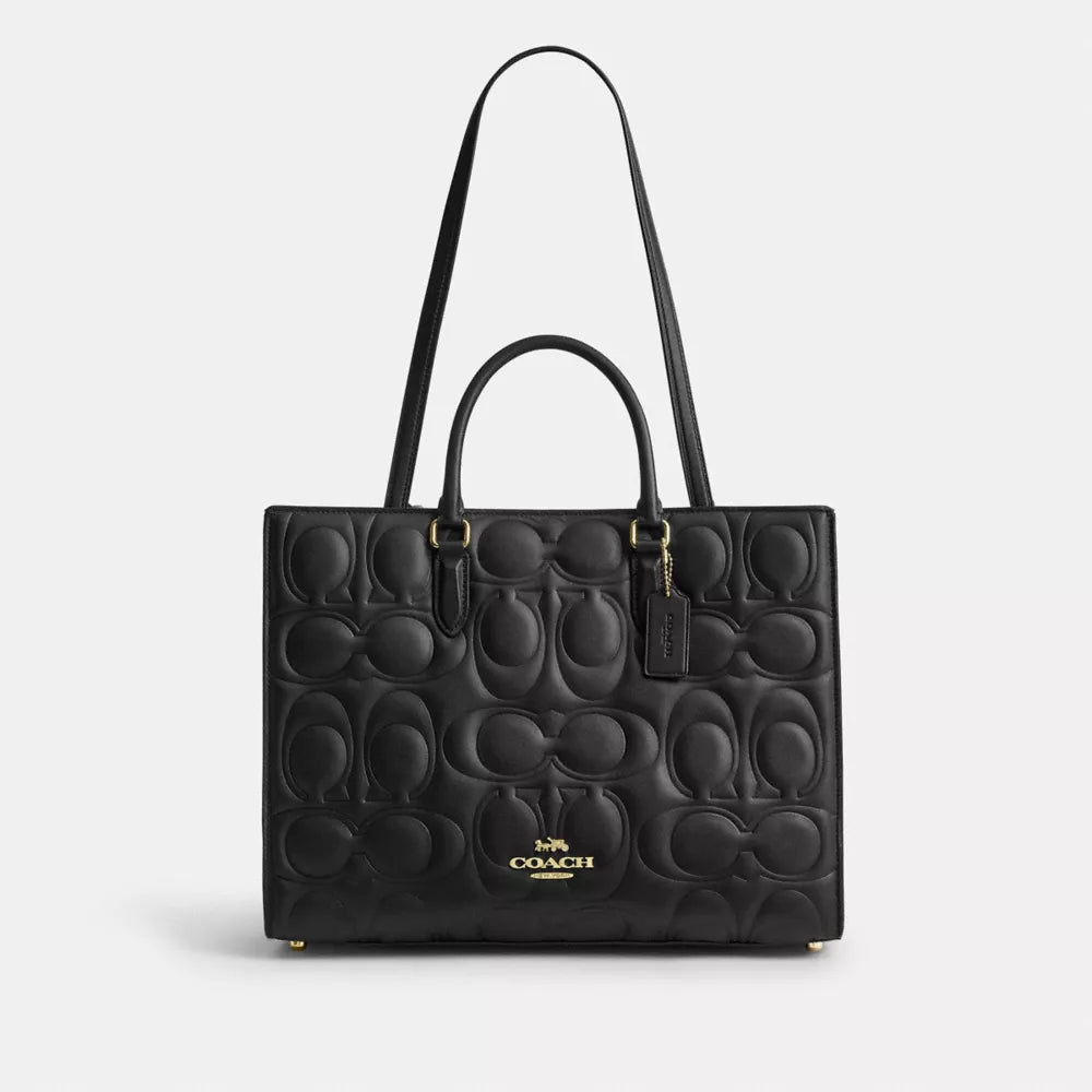 COACH Maggie Tote Bag  - In Signature Leather