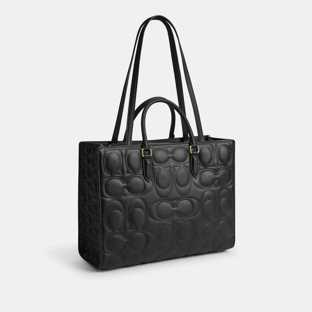 COACH Maggie Tote Bag  - In Signature Leather