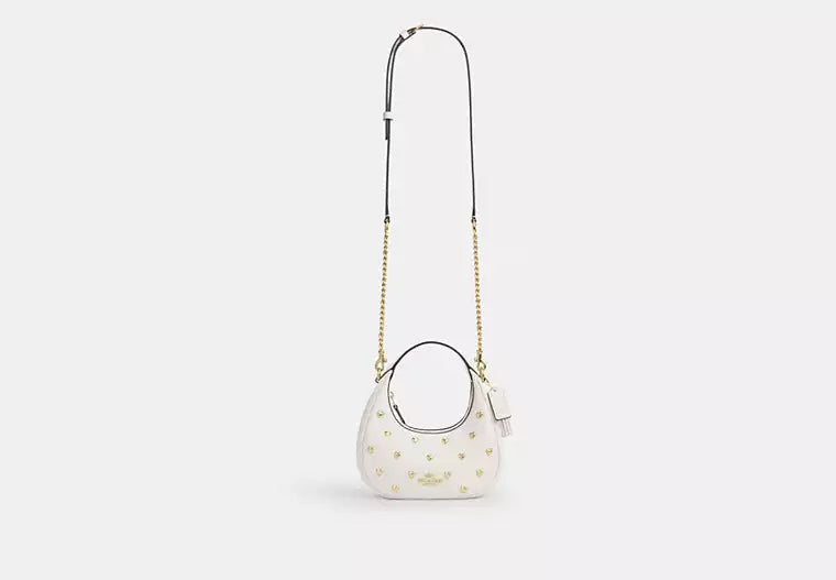 Coach Carmen Mini Crossbody Bag With Heart Rivets