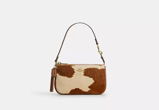 Coach Nolita 19 In Haircalf With Cow Print