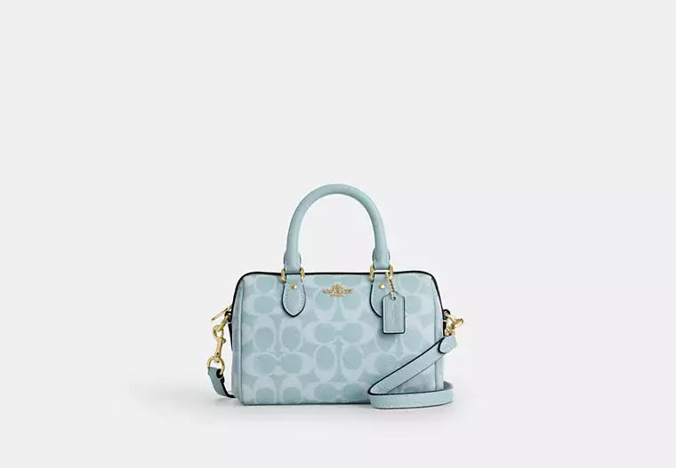 Coach Mini Rowan Crossbody Bag In Signature