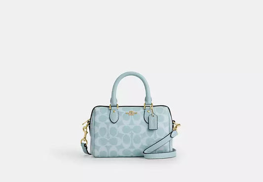 Coach Mini Rowan Crossbody Bag In Signature