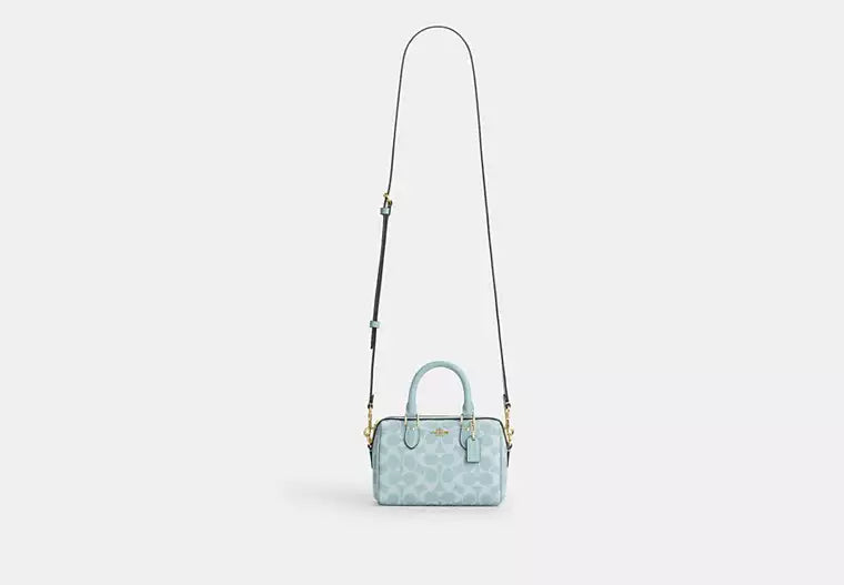 Coach Mini Rowan Crossbody Bag In Signature