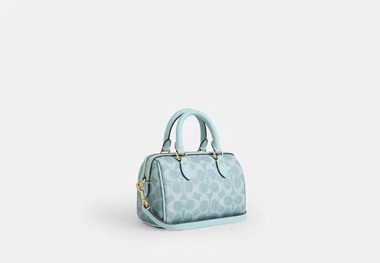 Coach Mini Rowan Crossbody Bag In Signature