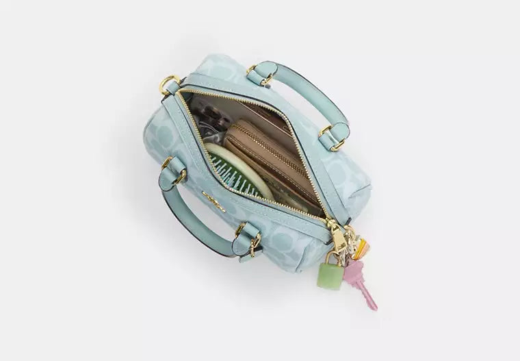 Coach Mini Rowan Crossbody Bag In Signature