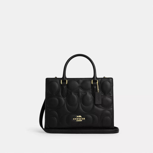 Coach Maggie Small Tote Bag In Signature Leather