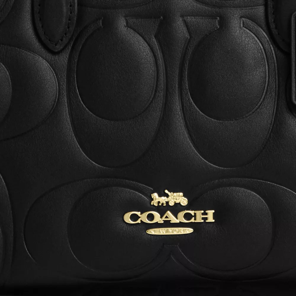 Coach Maggie Small Tote Bag In Signature Leather