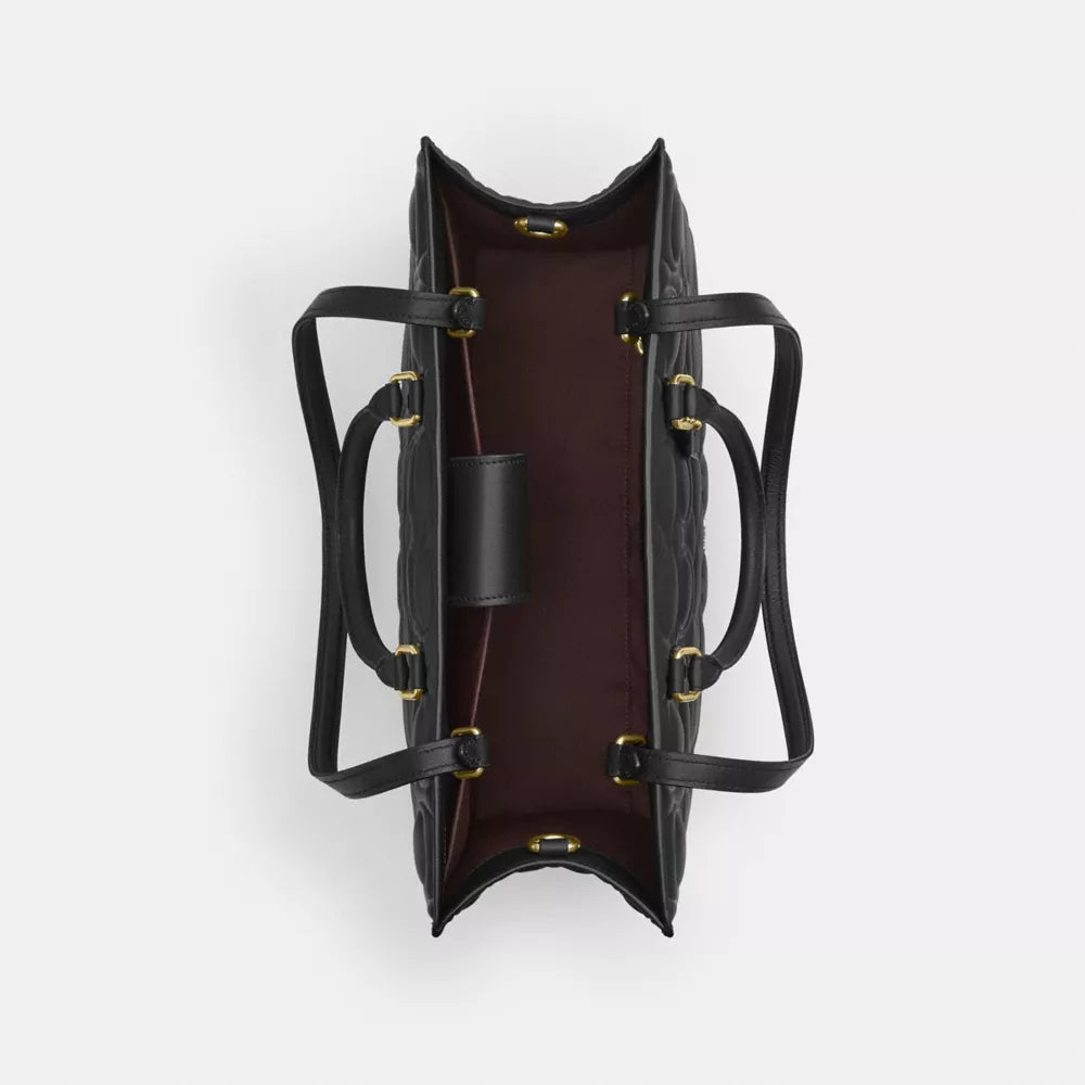 COACH Maggie Tote Bag  - In Signature Leather