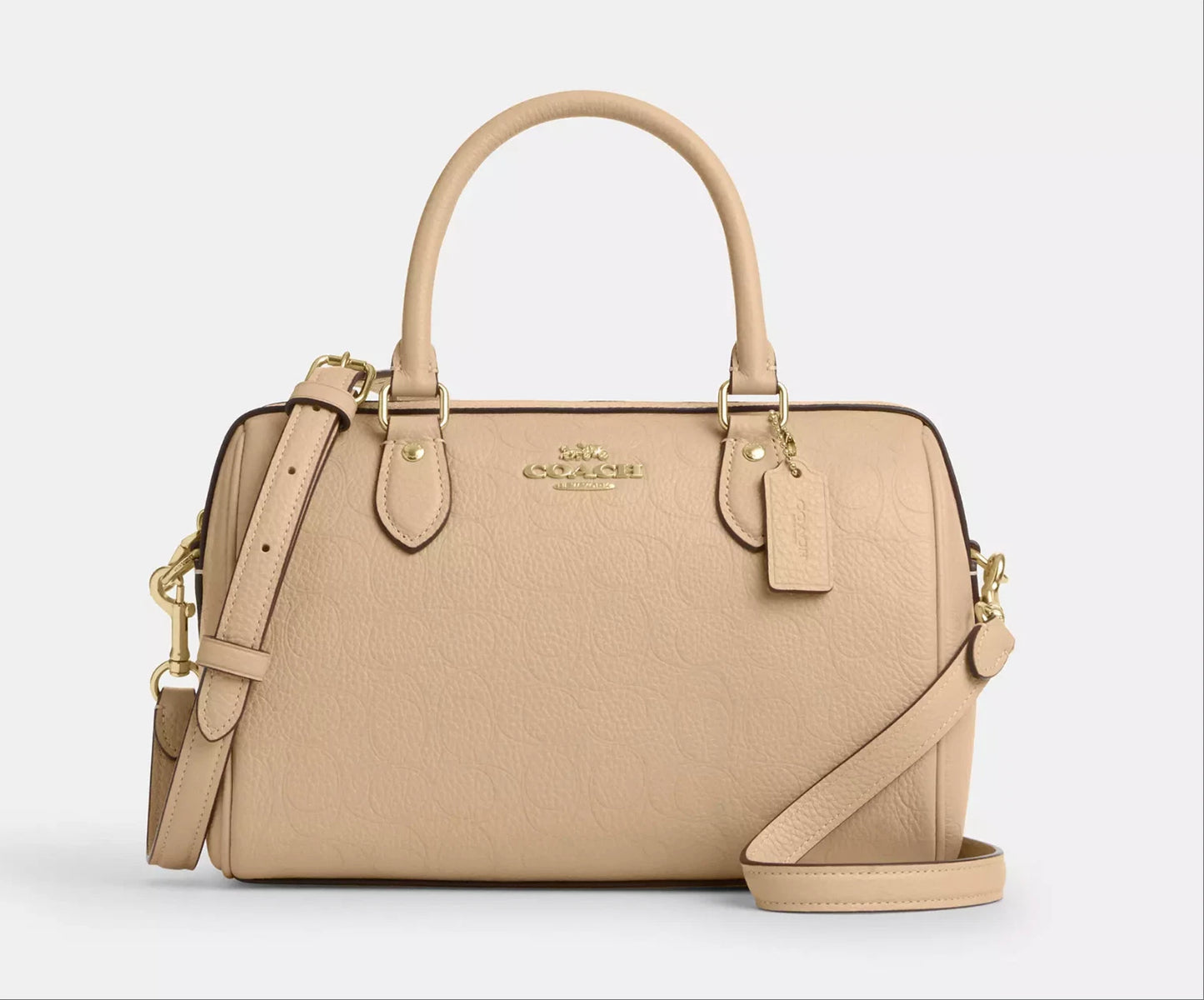 Coach Rowan Satchel in Oat