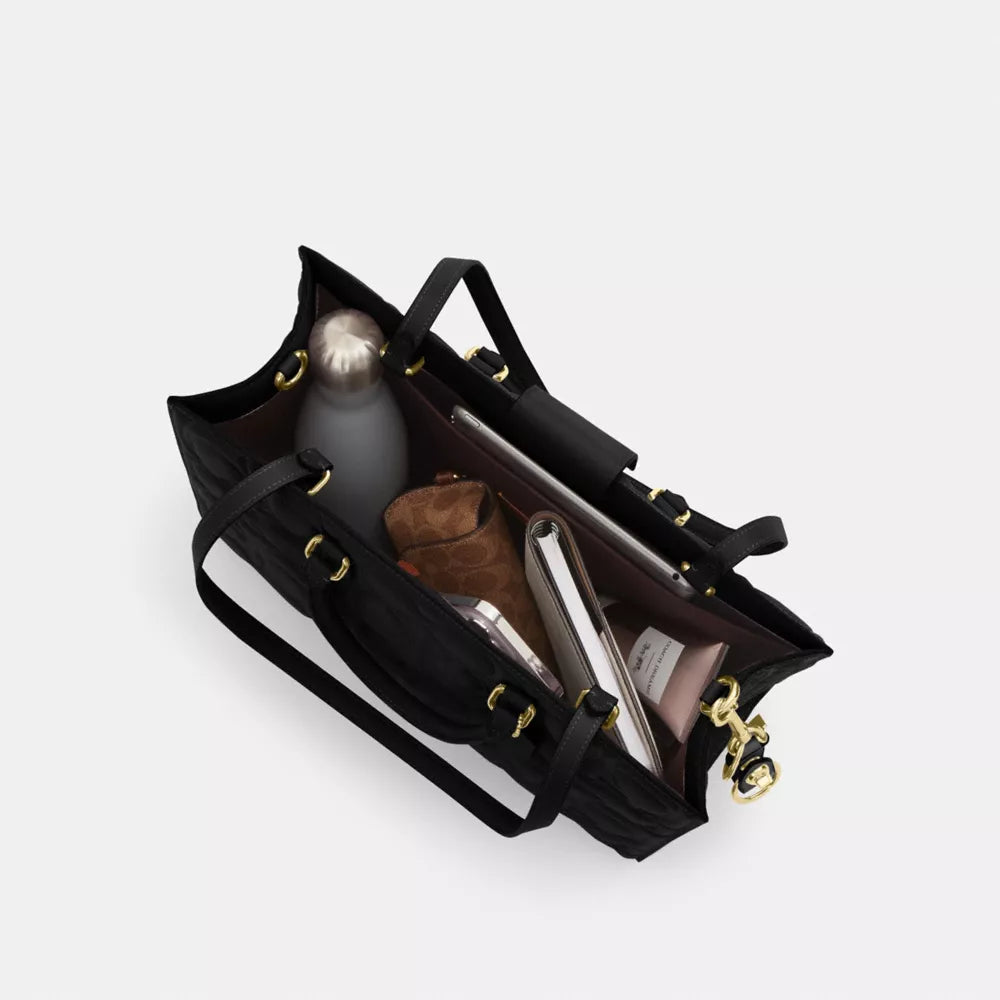 COACH Maggie Tote Bag  - In Signature Leather